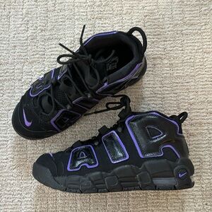 NIKE Air More Uptempo 'Black Action Grape'